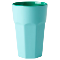 Mint and Green Melamine Tall Cup By Rice DK